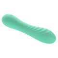 Pretty Love Alexisrose mint green silicone vibrator with elegant full-cover ridges