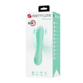 Pretty Love Alexisrose vibrator in mint green with elegant full-cover texture