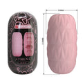 Pretty Love Athena Alice egg masturbator in pink textured silicone