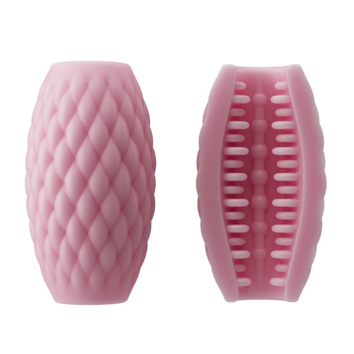 Pretty Love Athena Eros mini egg masturbator in pink with soft bristles