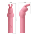 This sleek silicone vibrator tantalises your clitoris with 10 teasing vibration modes that are sure to have your toes curling. With a simple one-button operation at the base of the vibrator. The silky-smooth material glides like a dream with water-based lubricant and is also waterproof for easy cleaning after play. Takes 1 AA battery (not included).