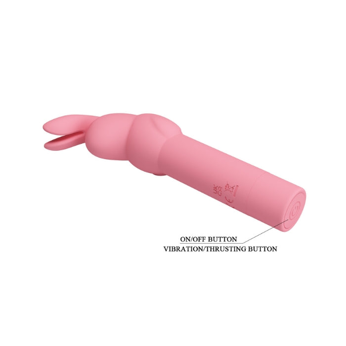 This sleek silicone vibrator tantalises your clitoris with 10 teasing vibration modes that are sure to have your toes curling. With a simple one-button operation at the base of the vibrator. The silky-smooth material glides like a dream with water-based lubricant and is also waterproof for easy cleaning after play. Takes 1 AA battery (not included).