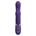 Pretty Love Cammy purple rabbit vibrator with silver accents