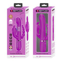 Pretty Love Cammy double penetration vibrator in pink with magnetic charging