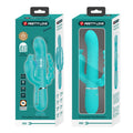 Pretty Love Cammy aqua vibrator with rolling bead modes and burst climax button