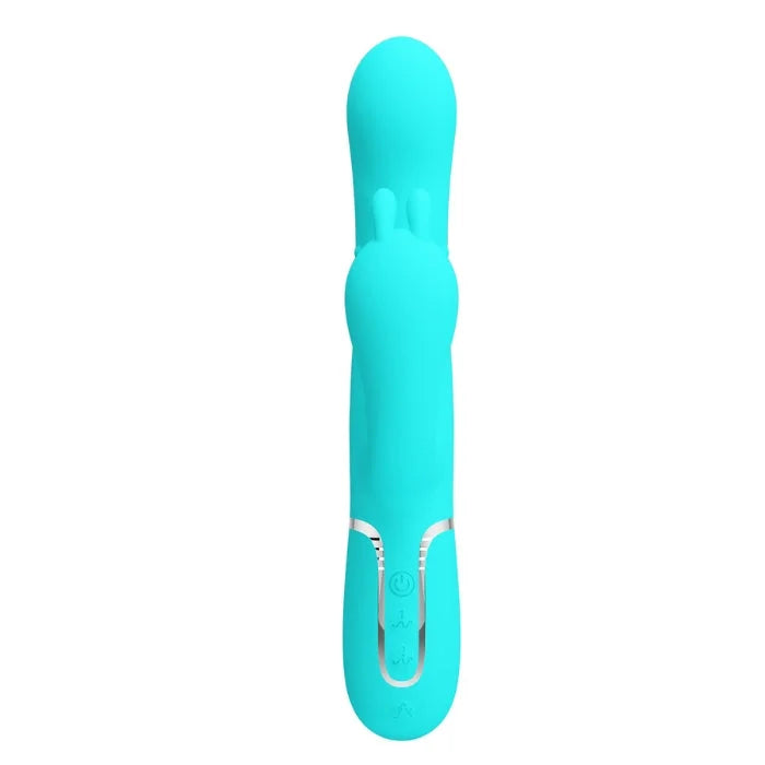 Pretty Love Cammy Aqua rabbit vibrator with rolling bead modes