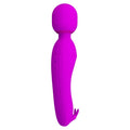 Pretty Love Curtis Wand pink silicone vibrator with rounded head