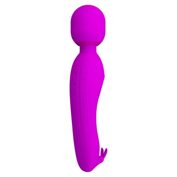 Pretty Love Curtis Wand pink silicone vibrator with rounded head