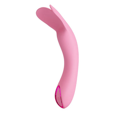 Pretty Love DJ Cock Vibrator in pink with shining decorative ring