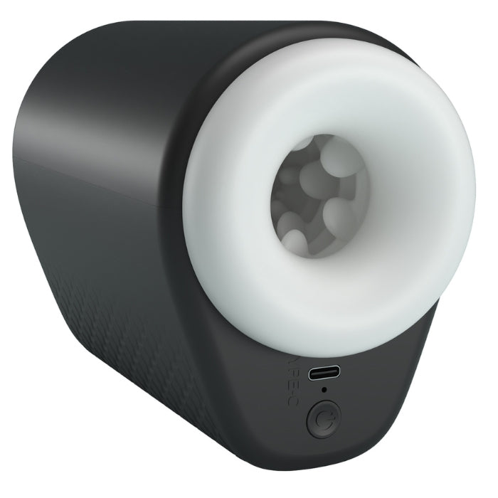 Pretty Love DJ Girl black manual squeezing vibrating masturbator