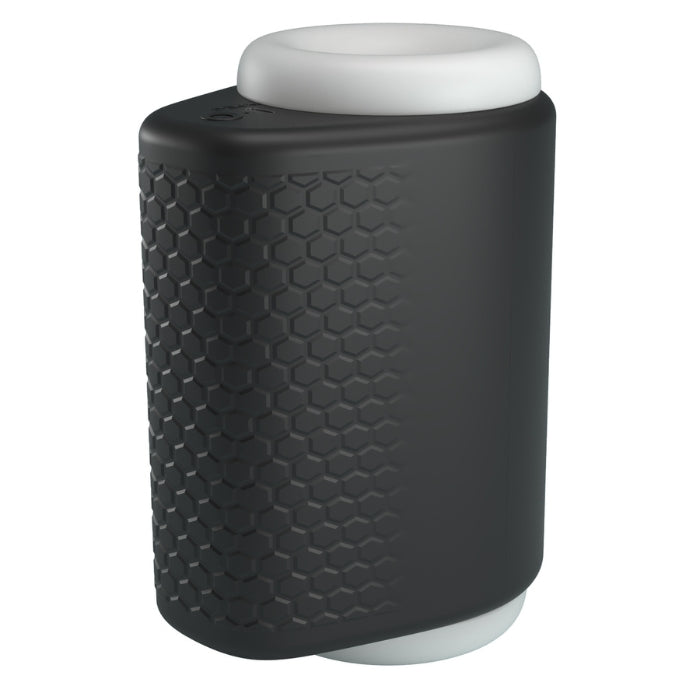 Black Pretty Love DJ Girl manual squeezing vibrating masturbator can cooler