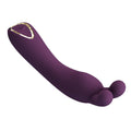 Pretty Love DJ Rabbit vibrator in plum with purple silicone body