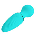 Pretty Love Dwayne Mini Wand Aqua turquoise silicone vibratory wand