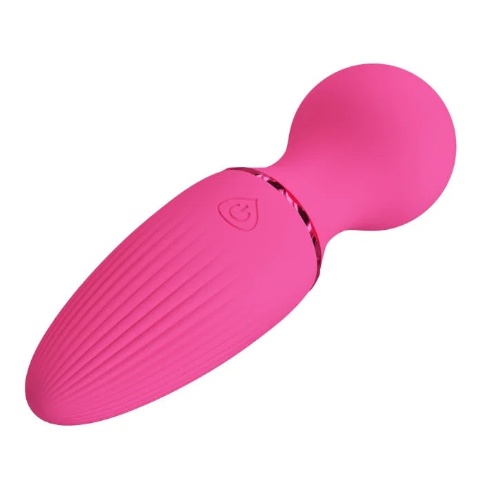 Pretty Love Dwayne Mini Wand pink silicone vibratory wand