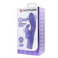 Pretty Love Elivia rabbit vibrator in purple with breathing light