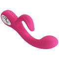 Pretty Love Fritz Rabbit Vibrator in pink with powerful clitoral stimulator