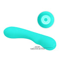 Pretty Love G-Spot Vibrator Aqua with smart memory vibration functions