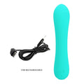 Pretty Love G-Spot Vibrator in aqua with smart memory vibration functions