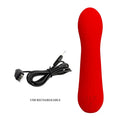 Red Pretty Love Faun G-spot vibrator with ultra-soft silicone flexible body