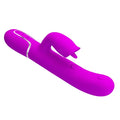 Pretty Love Gigi purple rabbit vibrator with clit licker