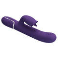 Pretty Love Gigi purple rabbit vibrator with clit licker