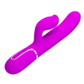 Pretty Love Gigi pink rabbit vibrator with clit licker