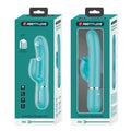 Pretty Love Gigi aqua rabbit vibrator with clit licker