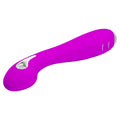 Pretty Love Hector electric shock vibrator in vibrant magenta silicone