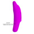 Fingerplay is more satisfying with this slip-on silicone vibrator. Build your pleasure from scratch with 10 vibration intensities and patterns. Body-safe and easy to clean, feel your way to the top with this dolphin. Enjoyed externally and internally, the velvet-smooth sheath slips on to extend your rubbing range with an angled, textured fingertip that doesn’t just scratch the surface of your satisfaction!