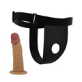 Take your penetrating play to the next level and indulge in a session with our fabulous pleasure universal strap-on harness. The delightful hard silicone shaft on this dildo strap-on is veined and features perfectly shaped super soft silicone head to provide you with maximum stimulation and penetration. Comes complete with strap-on dildo, comfortable and adjustable thick elasticated strap-on harness.