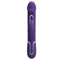 Pretty Love Kampas Flap Rabbit Vibrator with Clit Licker in Purple