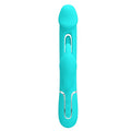Pretty Love Kampas flap rabbit vibrator in aqua with clit licker