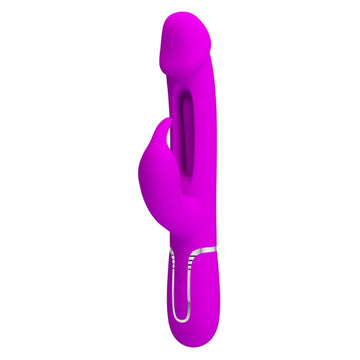 Pretty Love Kampas Flap Rabbit Vibrator with Clit Licker in pink
