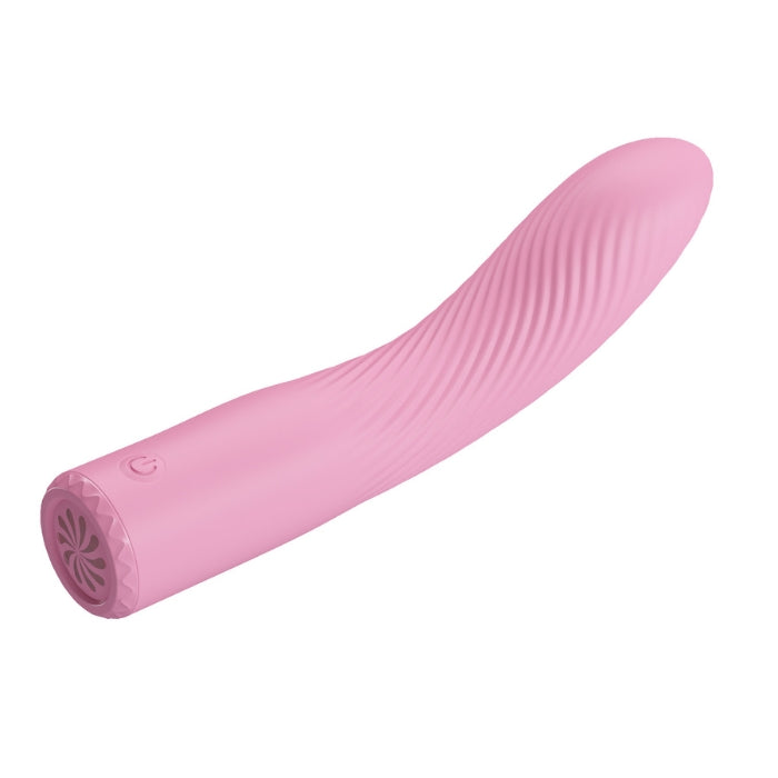 Pretty Love Kissell vibrator in pink with silky silicone body