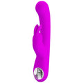 Pretty Love Lamar Rabbit Vibrator in Purple with Firm External Rabbit