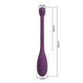 Purple Pretty Love Leviathan Egg Bullet Vibrator with ridges