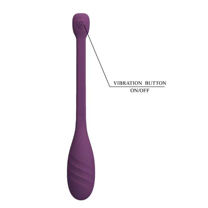Pretty Love Leviathan Egg Bullet purple silicone panty vibrator