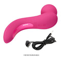 Pretty Love Lois G-Spot Wand Pink with flexible head and cordless design