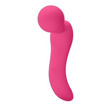 Pretty Love Lois G-Spot Wand pink silicone toy with flexible head