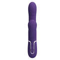 Pretty Love Mariana purple rabbit vibrator with nodding shaft settings