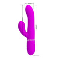 Pretty Love Mariana purple rabbit vibrator with dual stimulation