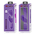 Pretty Love Mariana purple rabbit vibrator with dual stimulation and nodding shaft