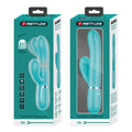 Pretty Love Mariana rabbit vibrator with teal dual stimulation and magnetic charging