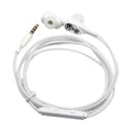 Pretty Love Marlon masturbator with white in-ear headphones and braided cable