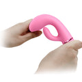 Pretty Love Marski rabbit vibrator in baby rose velvet silicone