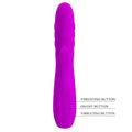 Pretty Love Melanie thrusting rabbit vibrator in pink with ridges