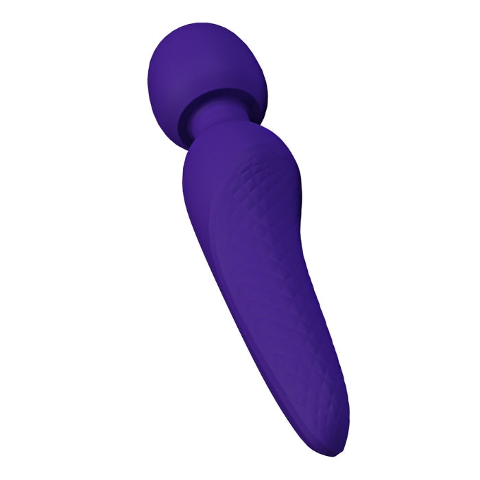 Pretty Love Meredith purple silicone wand vibrator with rounded head