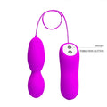 Enjoy sensual stimulation with the Charming Vega from Pretty Love, it caresses you with powerful rotations and vibrations. It's smooth body made of high-quality silicone. With 12 rotation settings and 12 vibration modes from gentle to intense you can get a pleasing stimulator for your clit, nipples or for exciting internal action.