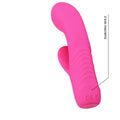 Tease your G-spot with this rabbit vibrator. Silky lifelike material envelopes the vibrator for a soft and sensual stimulation. It has 12 functions of vibration, bendable and rechargeable for endless fun, The memory function will keep track of your favorite settings. Choose to keep all the sensations to yourself for amazing solo play, or give it to your partner to add a naughty twist to your bedroom fun.