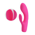 Tease your G-spot with this rabbit vibrator. Silky lifelike material envelopes the vibrator for a soft and sensual stimulation. It has 12 functions of vibration, bendable and rechargeable for endless fun, The memory function will keep track of your favorite settings. Choose to keep all the sensations to yourself for amazing solo play, or give it to your partner to add a naughty twist to your bedroom fun.